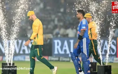 भारत ने टॉस जीतकर चुनी गेंदबाजी, दक्षिण अफ्रीका की टीम में तीन बदलाव