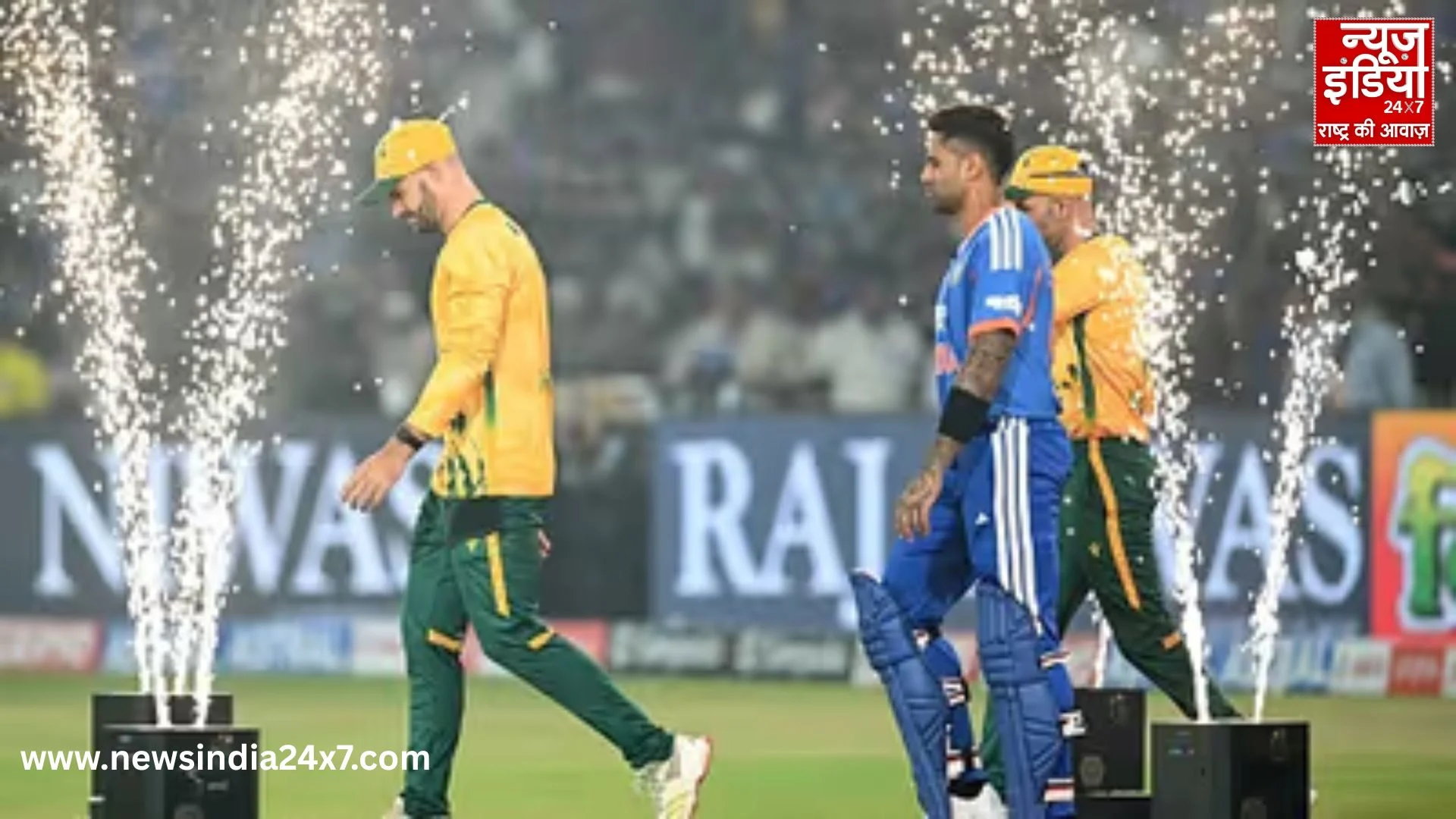 India won the toss and chose to bowl