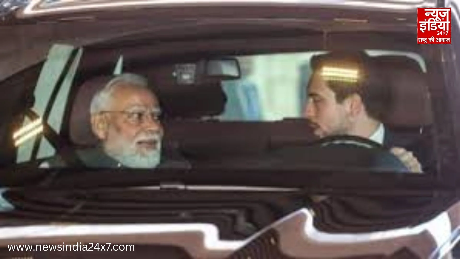 Crown Prince becomes driver for Modi Crown Prince becomes driver for Modi
