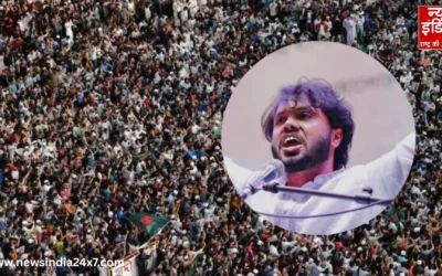 बांग्लादेश में हादी के जनाजे में सैलाब, न्याय की गुंज ने पूरी सड़क गूंजाई