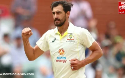 Mitchell Starc ने रचा इतिहास, 2025 में 50 टेस्ट विकेट लेने वाले बने पहले गेंदबाज
