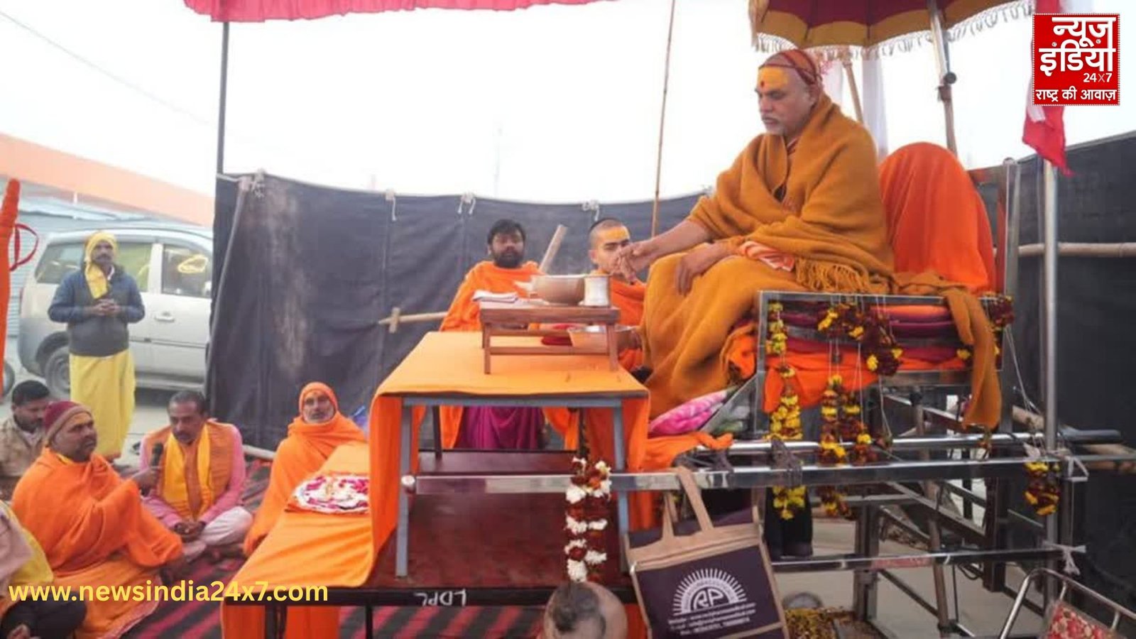 प्रयागराज प्रशासन ने अविमुक्तेश्वरानंद को नोटिस भेजा है