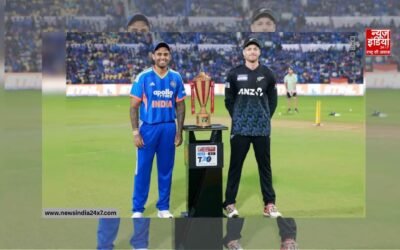 टी20I सीरीज के दूसरे मैच में भारत ने जीता टॉस, न्यूजीलैंड को बल्लेबाजी के लिए आमंत्रित किया