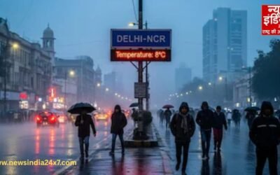 पहाड़ों में बर्फबारी से पंजाब व UP में शीतलहर का प्रकोप, दिल्‍ली-एनसीआर में 6 डिग्री तक गिरा पारा