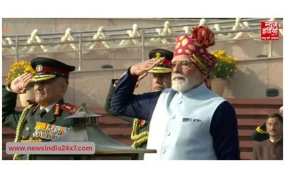 गणतंत्र दिवस 2026: राष्ट्रपति ने तिरंगे को सलामी दी; कर्तव्य पथ पर भारतीय सेना की दहाड़; मौजूद हैं चीफ गेस्ट उर्सुला व PM मोदी