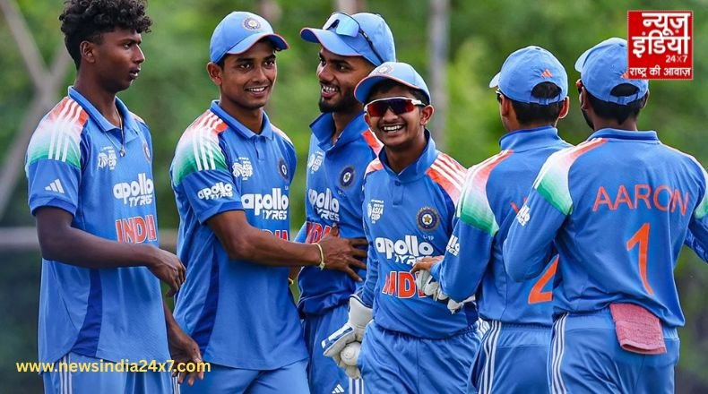 अंडर 19 वर्ल्ड कप में भारत ने न्यूजीलैंड को हराया