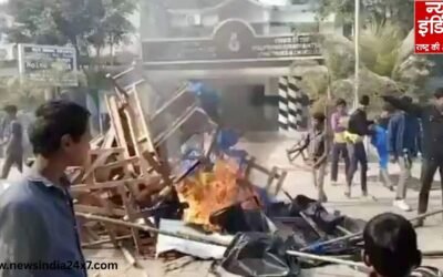 पश्चिम बंगाल में SIR के विरोध में BDO दफ्तर में हुई तोड़फोड़, भीड़ ने पुलिस पर किया पथराव