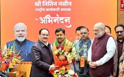 नितिन नबीन को मिली बड़ी ज़िम्मेदारी, निर्विरोध चुने गए BJP के राष्ट्रीय अध्यक्ष