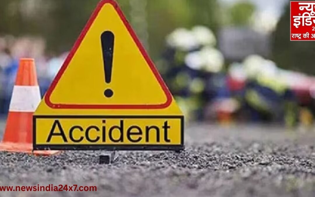 नोएडा में दर्दनाक हादसा, जैगुआर कार और ट्रक की टक्कर में 1 की मौत; 3 घायल