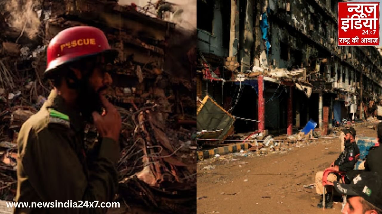 Karachi Gul Plaza Fire