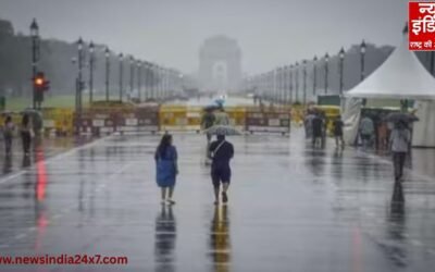 दिल्ली-NCR में बदला मौसम, बारिश और तेज हवाओं से बढ़ी ठंड