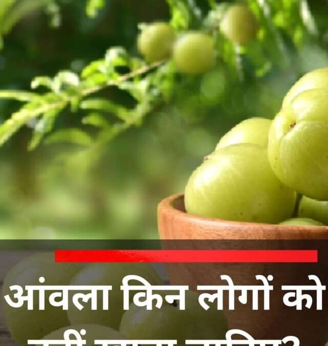 आंवला किन लोगों को नहीं खाना चाहिए?