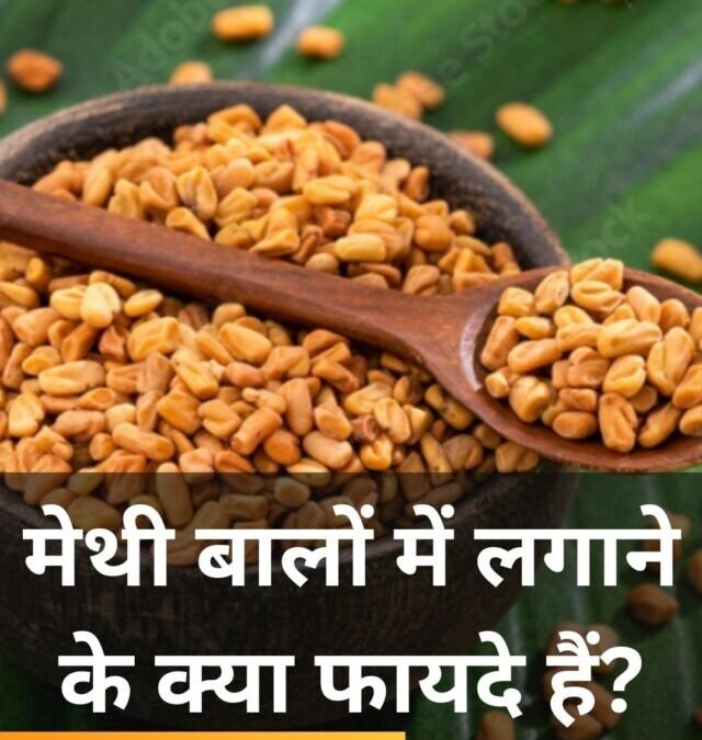 मेथी बालों में लगाने के क्या फायदे हैं?