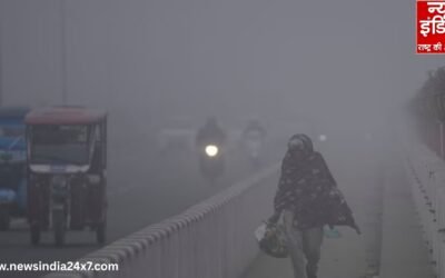 दिल्ली NCR में कड़ाके की ठंड का कहर, जहरीली हवा और कोहरे के बीच 4 डिग्री तक लुढ़का पारा