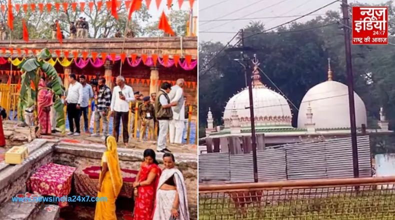 धार जिले के भोजशाला में बसंत पंचमी की पूजा व जुम्मे की नमाज एक साथ शुरू