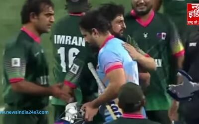 पाक क्रिकेटर शोएब मलिक और भारतीय ऑलराउंडर इरफान पठान के गले मिलने का वीडियो आया सामने