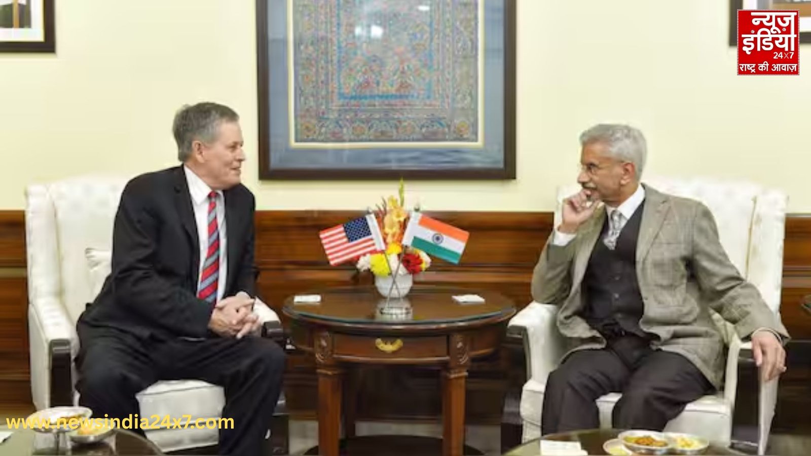 भारतीय दौरे पर पोलैंड के विदेश आए।