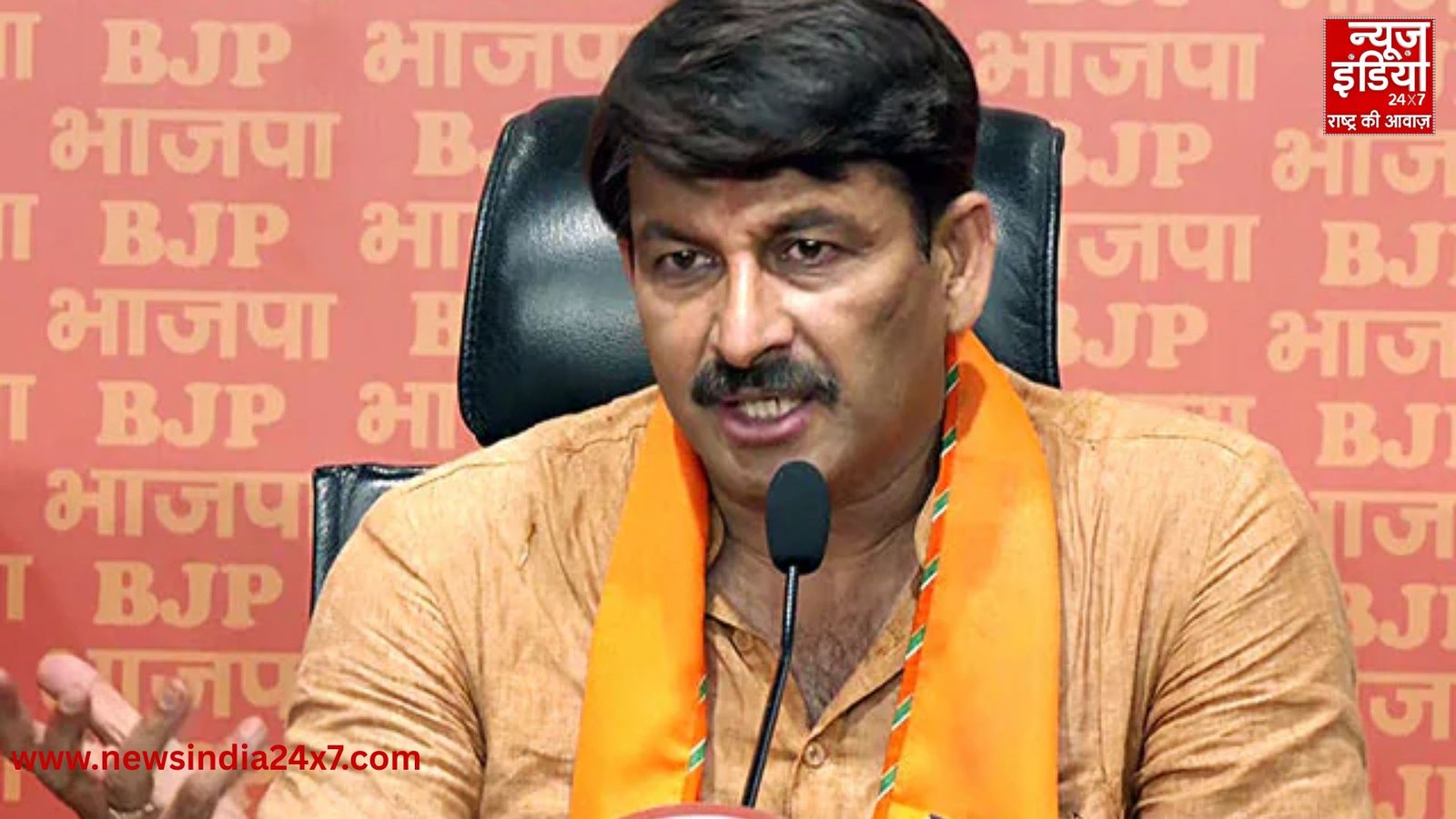 मनोज तिवारी के घर पर चोरी मामले में एक आरोपी गिरफ्तार