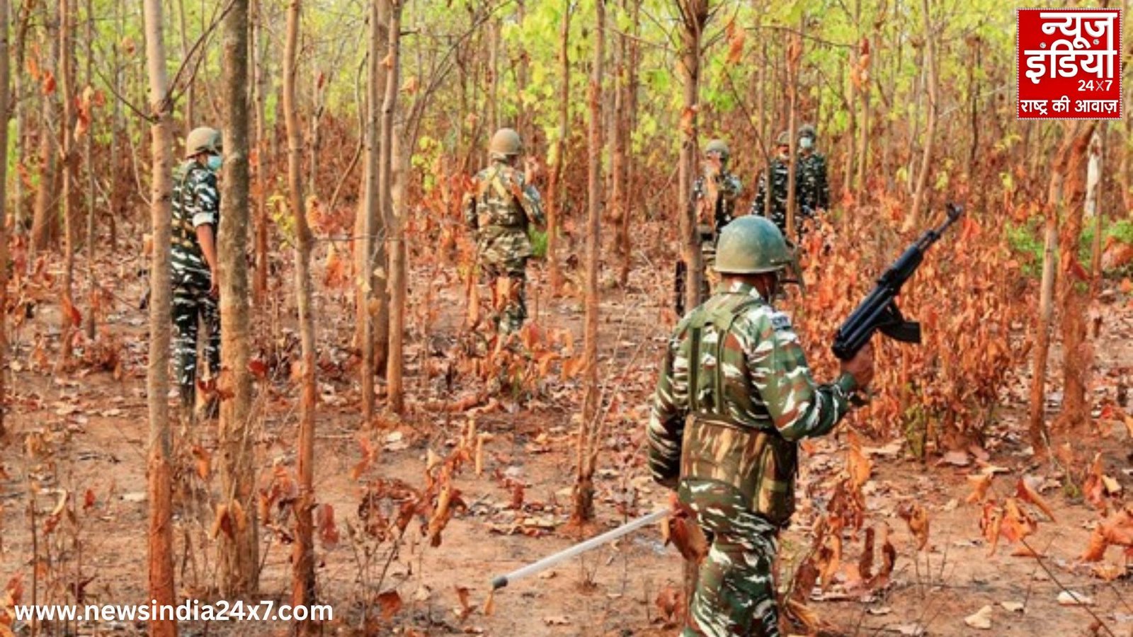 बीजापुर में नक्सली मुठभेड़ में 2 की मौत