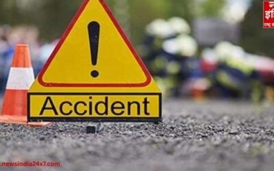 सोलापुर-पुणे हाईवे पर सड़क हादसा, श्रद्धालुओं की कार पेड़ से टकराई; 5 की मौत