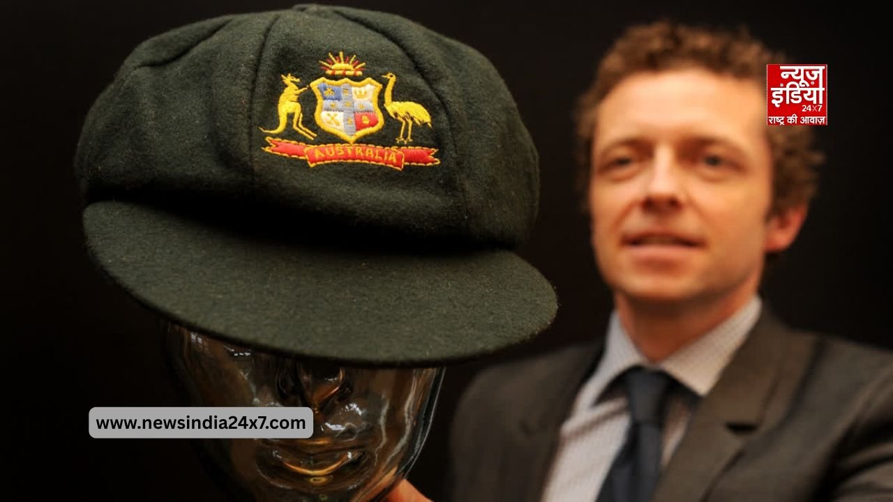 ऑस्ट्रेलिया के पूर्व रहे ब्रेडमैन की बैगी ग्रीन कैप की हुई नीलामी