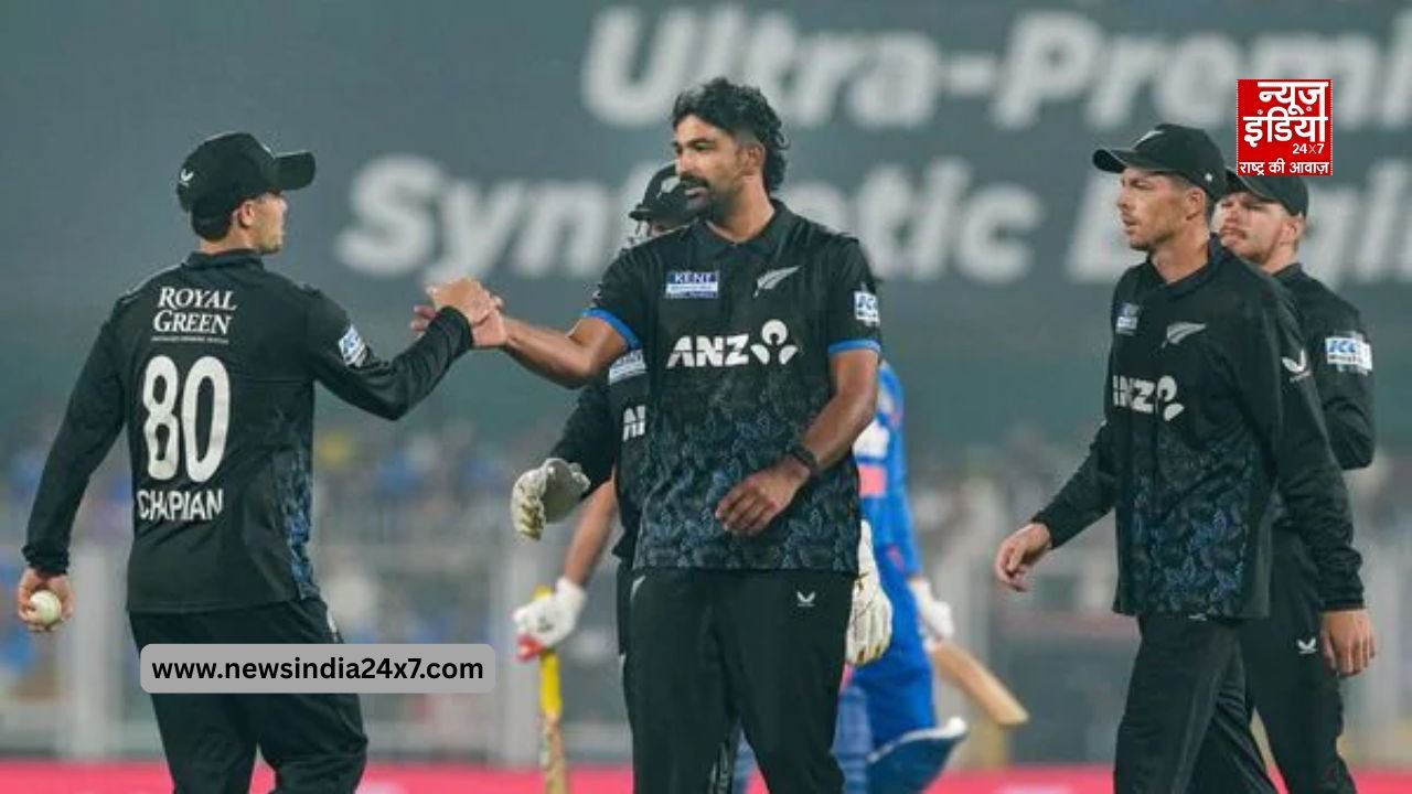 चौथे T20 मैच में न्यूजीलैंड ने भारत 50 रन से हराया