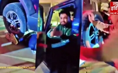 25 मिनट तक लखनऊ में THAR के पहियों के नीचे फंसा रहा कारोबारी, 2 आरोपियों पर केस दर्ज