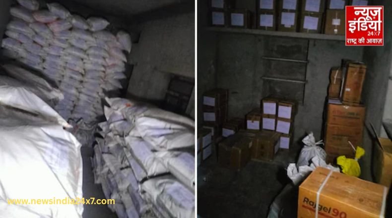 नागौर में मिली विस्फोट सामग्री