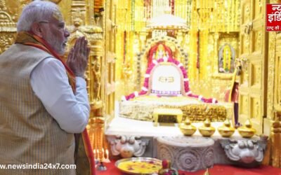 पीएम मोदी सोमनाथ मंदिर पहुंचे, मंदिर ट्रस्ट की बैठक की करेंगे अध्यक्षता