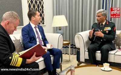 पाकिस्तान बॉर्डर के करीब वेस्टर्न कमांड पहुंचे अमेरिकी राजदूत सर्जियो गोर, विपक्ष ने उठाए सवाल