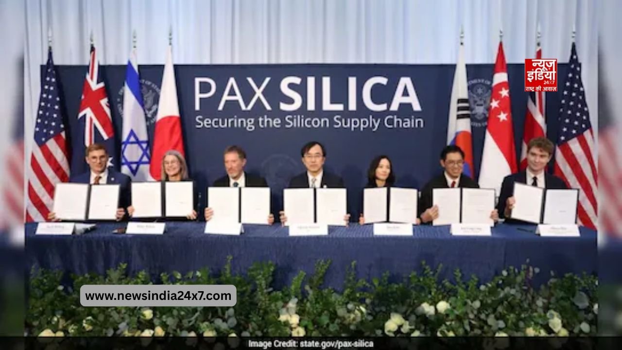 भारत Pax Silica Alliance में शामिल हुआ भारत Pax Silica Alliance में शामिल हुआ