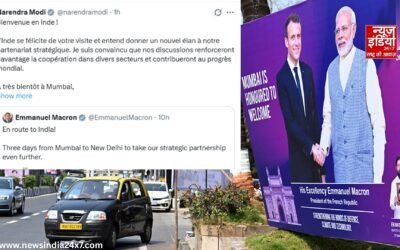 मुंबई में मिलते हैं मेरे प्यारे दोस्त! फ्रांसीसी राष्ट्रपति इमैनुएल मैक्रों के भारत पहुंचने पर पीएम मोदी ने कही दिल की बात