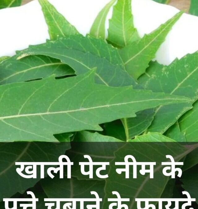 खाली पेट नीम के पत्ते चबाने के फायदे