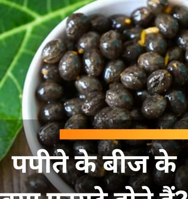 पपीते के बीज के क्या फायदे होते हैं?