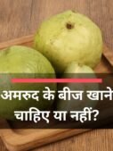 अमरुद के बीज खाने चाहिए या नहीं?