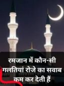 Ramzan Roza Mistakes