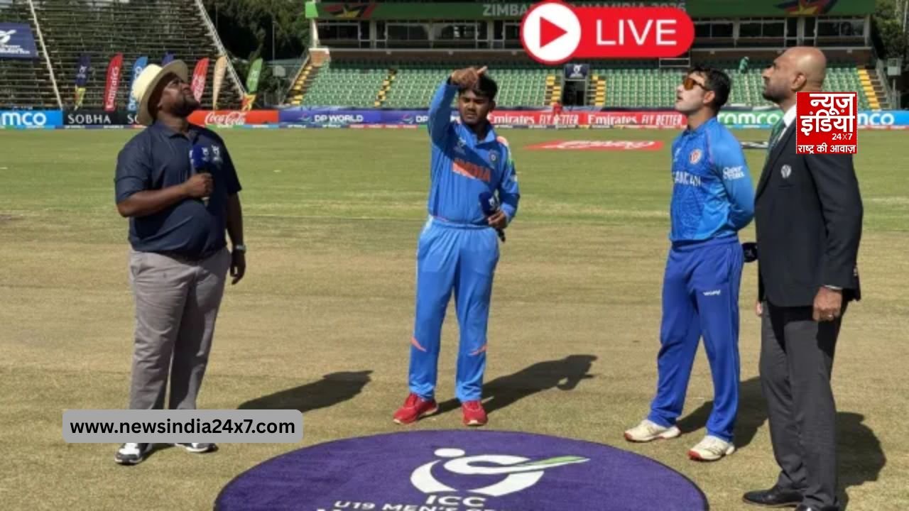 अंडर 19 वर्ल्ड कप के सेमीफाइनल में अफगानिस्तान कर रहा है पहले बल्लेबाजी