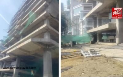 नोएडा में निर्माणाधीन बिल्डिंग की सेंटरिंग गिरने से 2 मजदूरों की मौत, 1 गंभीर घायल