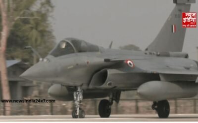 असम में ऐतिहासिक पल, हाईवे रनवे पर उतरा राफेल; आसमान को चीरता हुआ आगे बढ़ा