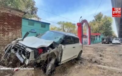 कार से 6 लोगों को रौंदा, गर्लफ्रेंड संग पार्टी से लौट रहा था; 5 की हालत गंभीर