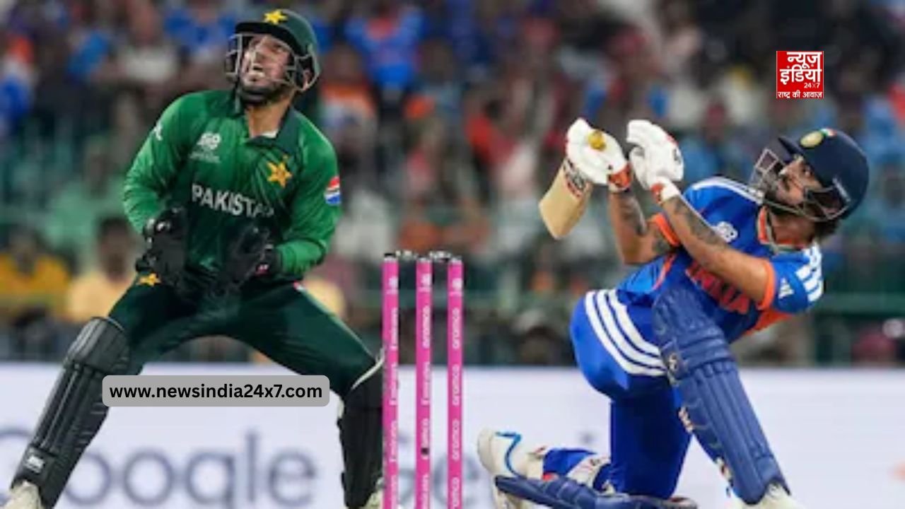 भारत ने पाकिस्तान को हराया