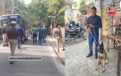 लखनऊ, मेरठ समेत यूपी के 18 जिला अदालतों को बम से उड़ाने की धमकी, पुलिस प्रशासन ने चलाया सर्च अभियान