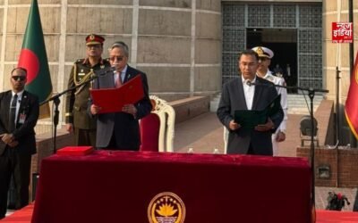 राष्ट्रपति शहाबुद्दीन ने तारिक रहमान को दिलाई बांग्लादेश PM पद की शपथ, हिंदू नेता निताई रॉय चौधरी कैबिनेट में शामिल