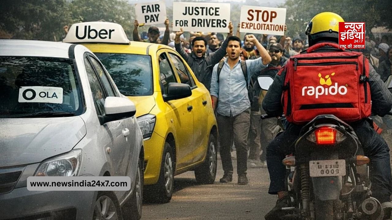 ओला, ऊबर और रेपिडो के ड्राइवर्स शनिवर को हड़ताल करेंगे