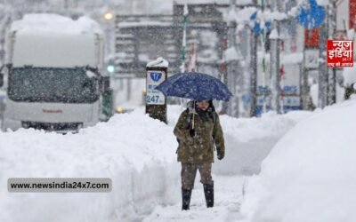 उत्तरी जापान में भीषण बर्फबारी 35 लोगों की गई जान, 20 जनवरी से हो रही है बर्फबारी