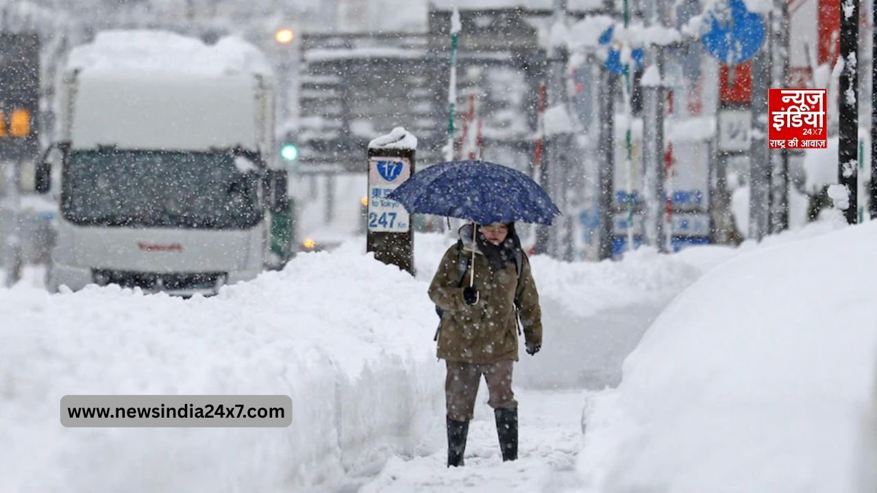 उत्तरी जापान में बर्फबारी से कई लोगों की मौत