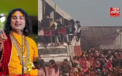 बिहार में अनिरुद्धाचार्य की कथा में मची भगदड़, कम से कम 3 लोग घायल