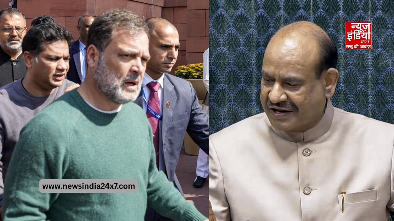 कांग्रेस ने स्पीकर ओम बिरला के खिलाफ पेश किया अविश्वास प्रस्ताव