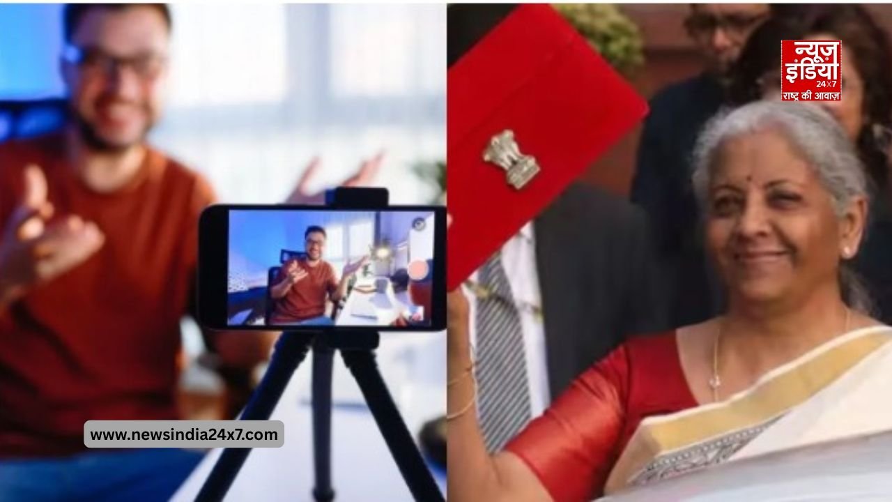 कंटेंट क्रिएटर्स के लिए बजट में क्या कुछ जानें