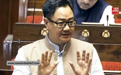 लोकसभा स्पीकर के चैंबर में गाली गलौज का वीडियो किरेन रिजिजू ने किया शेयर, कहा- प्रियंका गांधी ने उकसाया